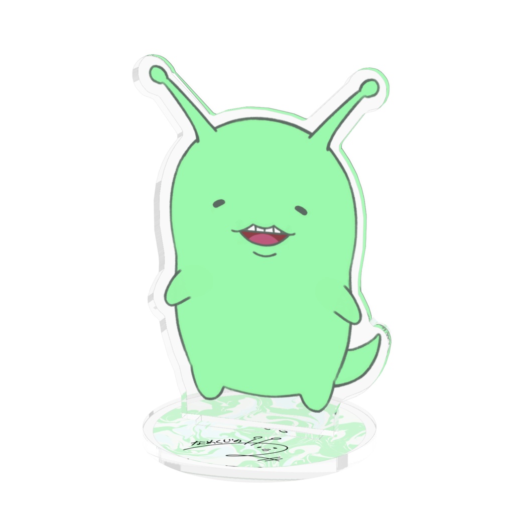 なめくじのマサキ立ち絵アクリルフィギュア【なめくじ型】