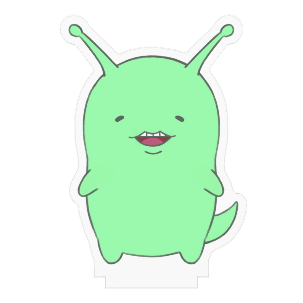 なめくじのマサキ立ち絵アクリルフィギュア【なめくじ型】