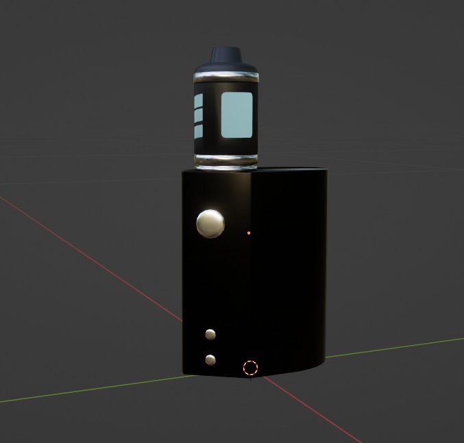 【VRC想定3Dモデル】電子タバコ