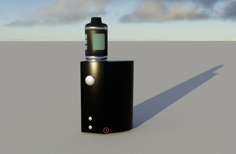 【VRC想定3Dモデル】電子タバコ