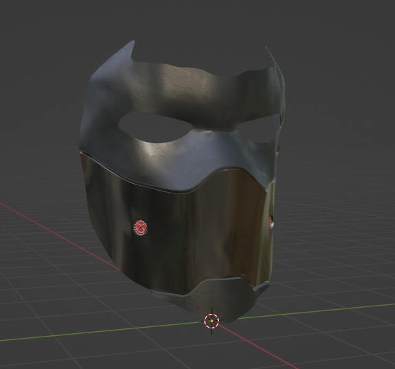 【VRC想定3Dモデル】マスク