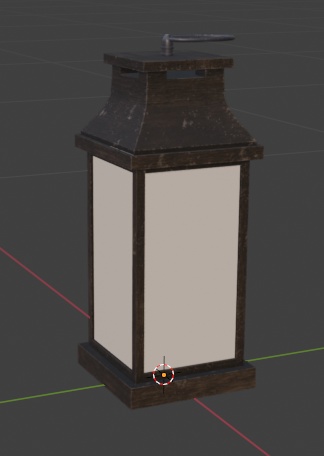 【VRC想定3Dモデル】ランタン