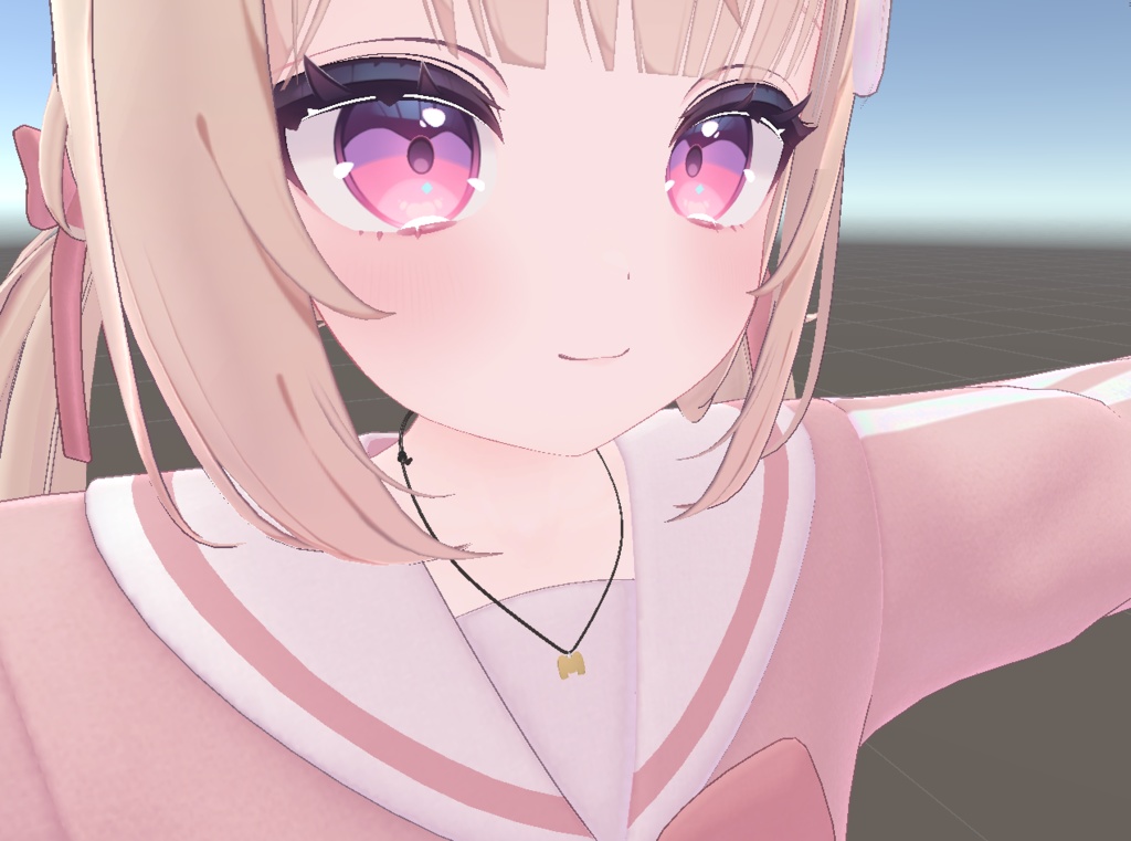 (無料)音弧乃マーニャのレザーペンダント