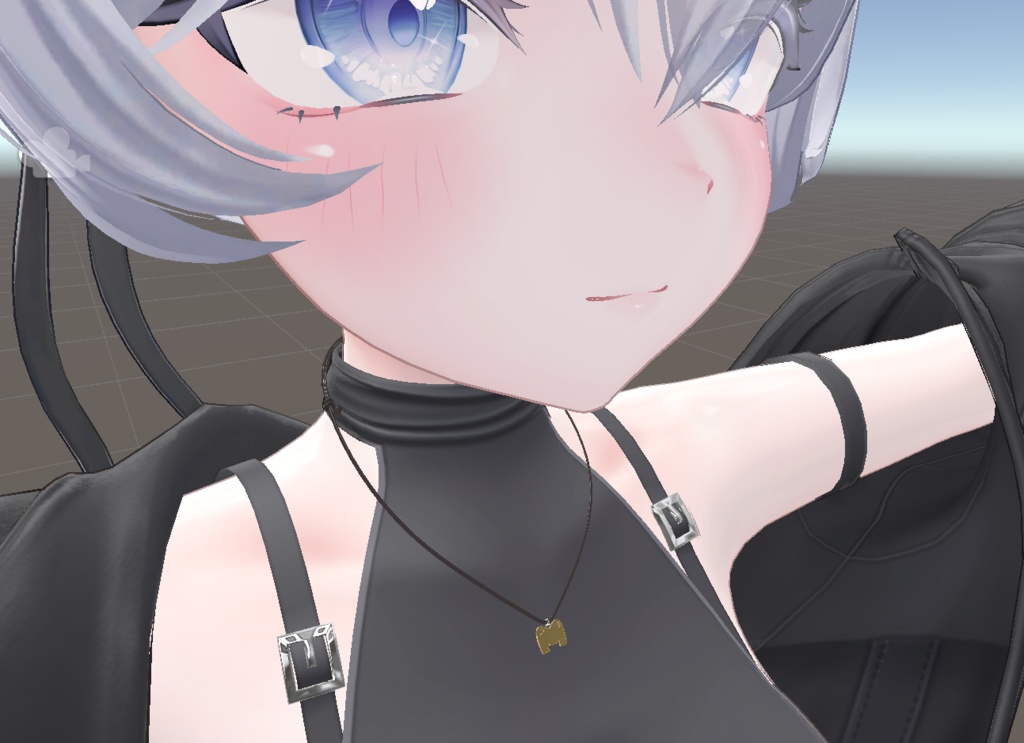 (無料)音弧乃マーニャのレザーペンダント