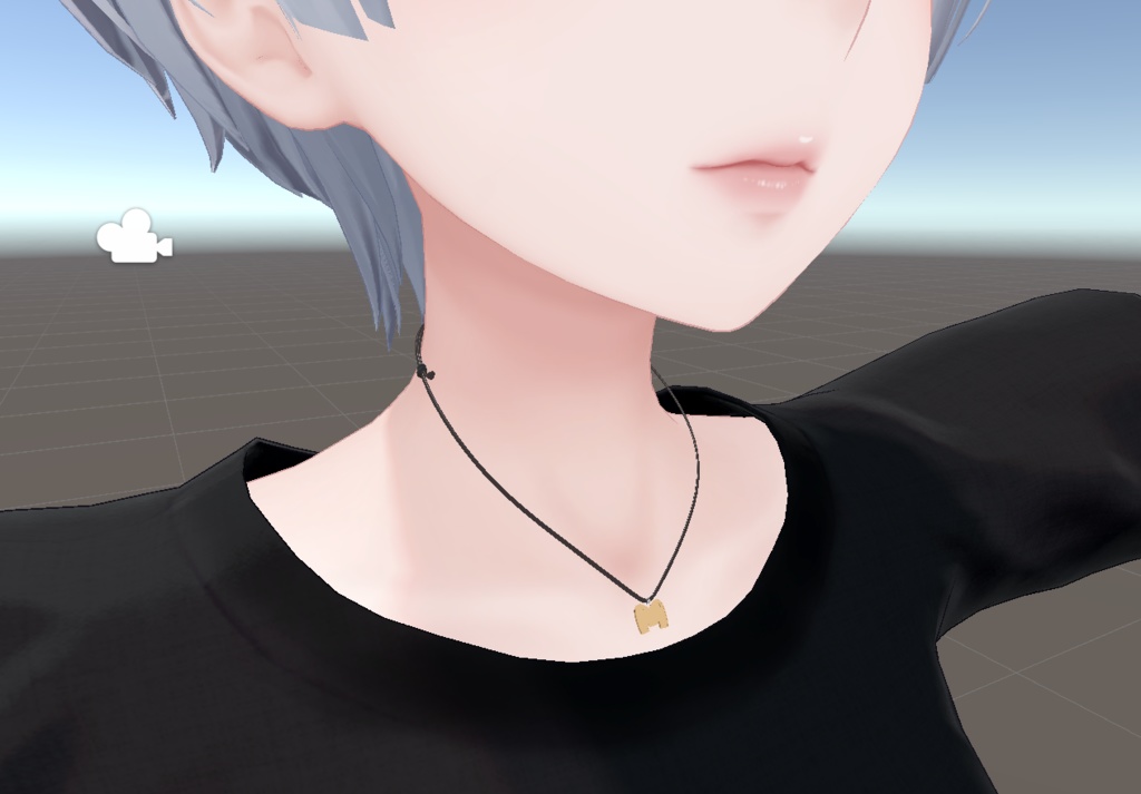 (無料)音弧乃マーニャのレザーペンダント