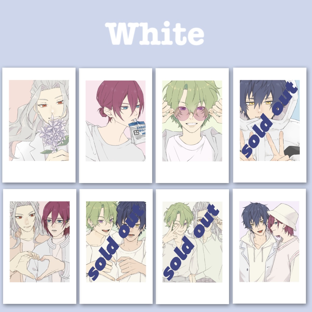 photo card ver.white(バラ売り)