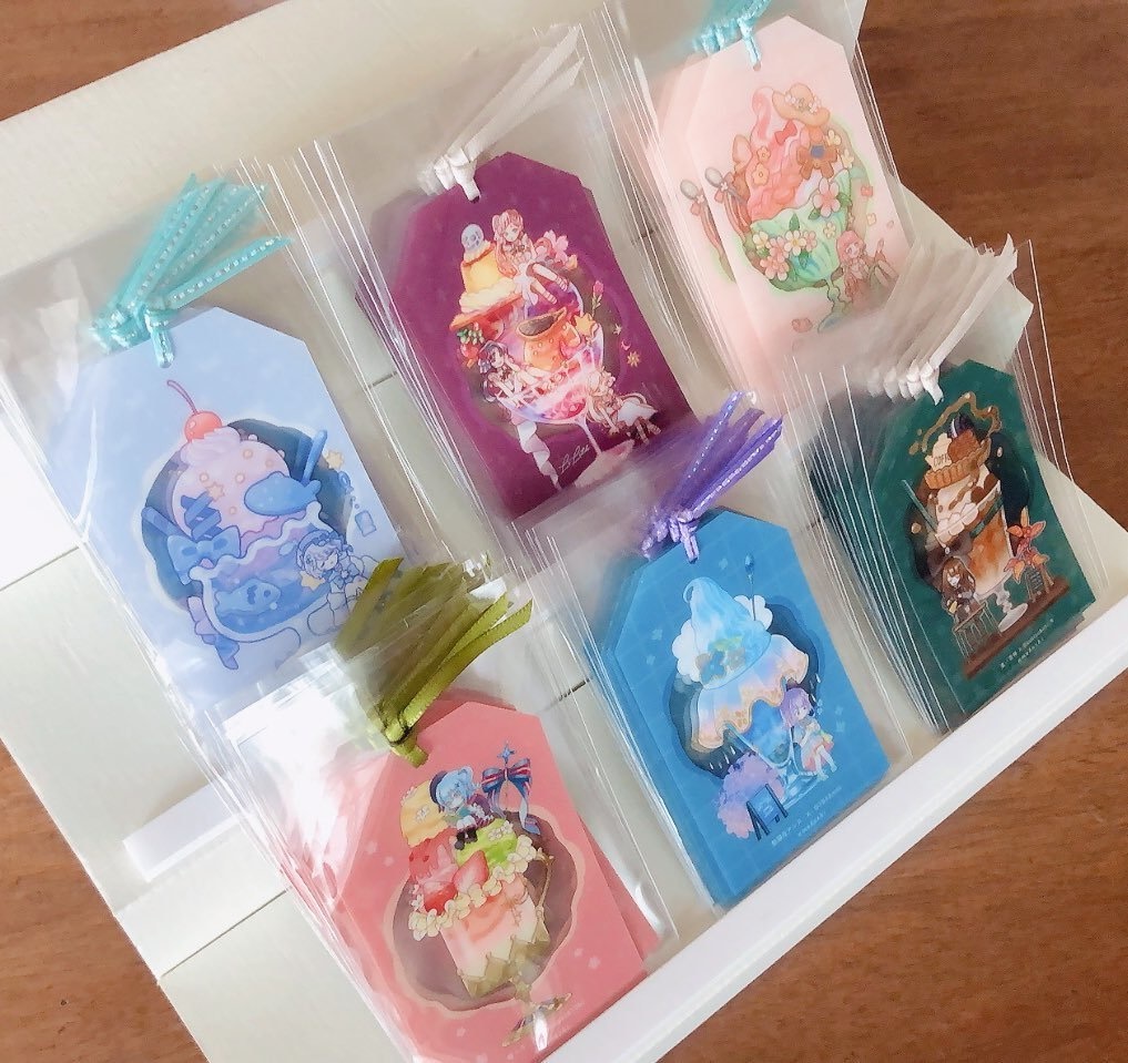 しおり (1枚100円)