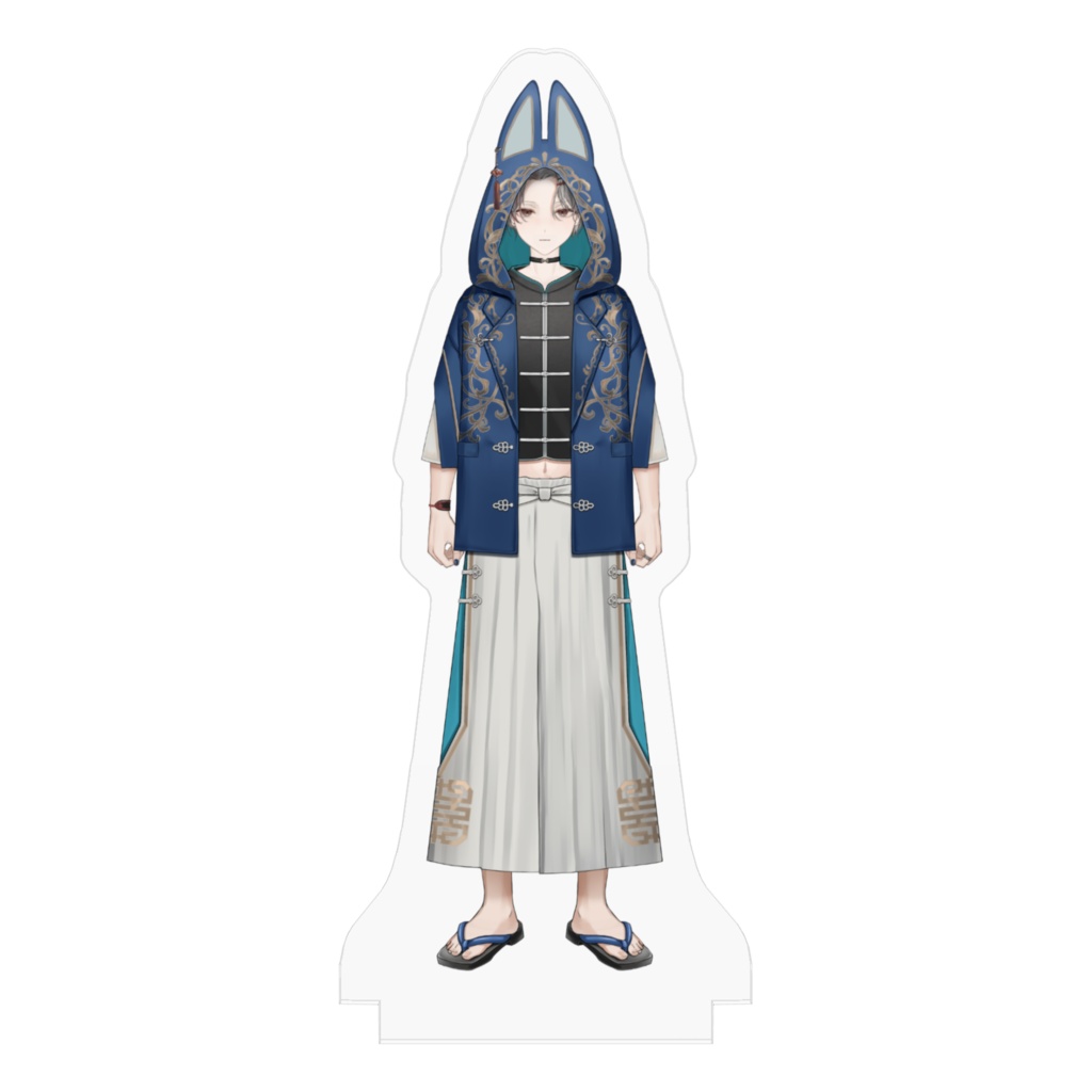 冬燈カガリ-新衣装フードあり(アクリルフィギュア)