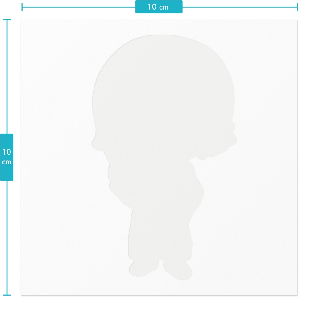 【冬燈カガリ】ちびキャラステッカー