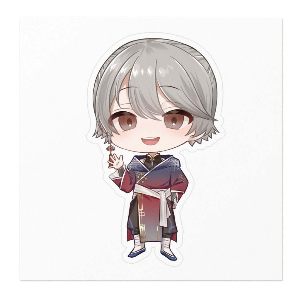 【冬燈カガリ】ちびキャラステッカー