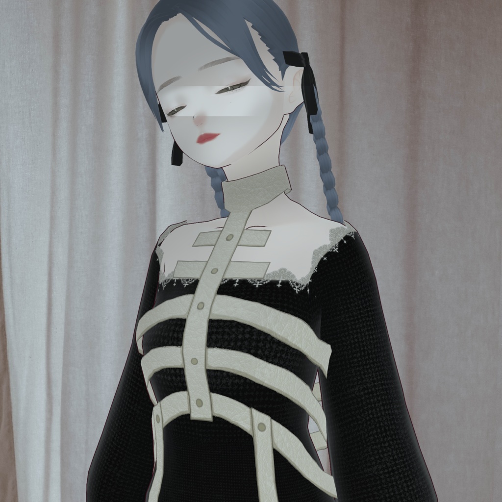 bone harness dress
