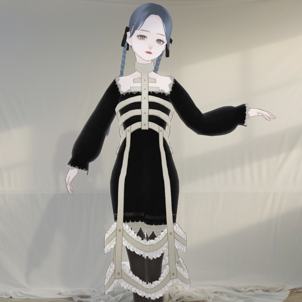 bone harness dress