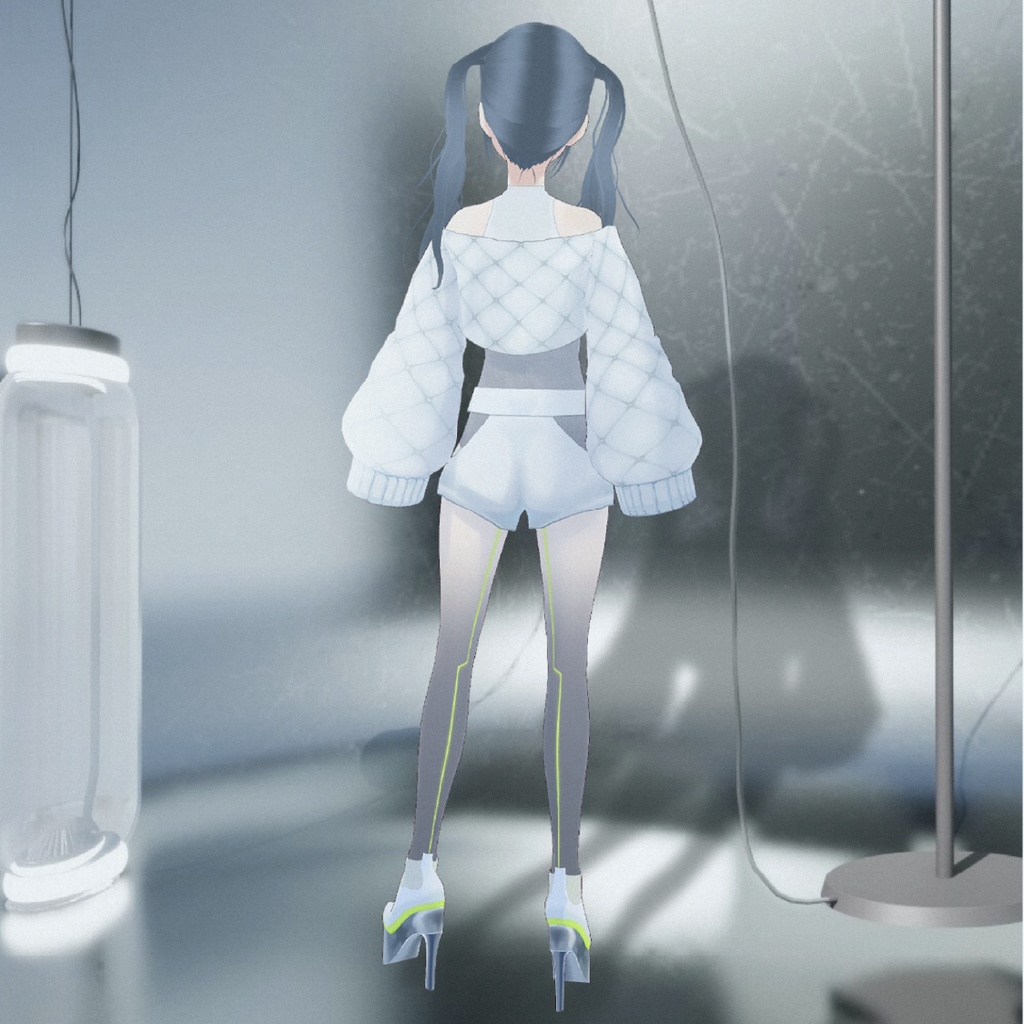 【Vroid 衣装】cyber doll