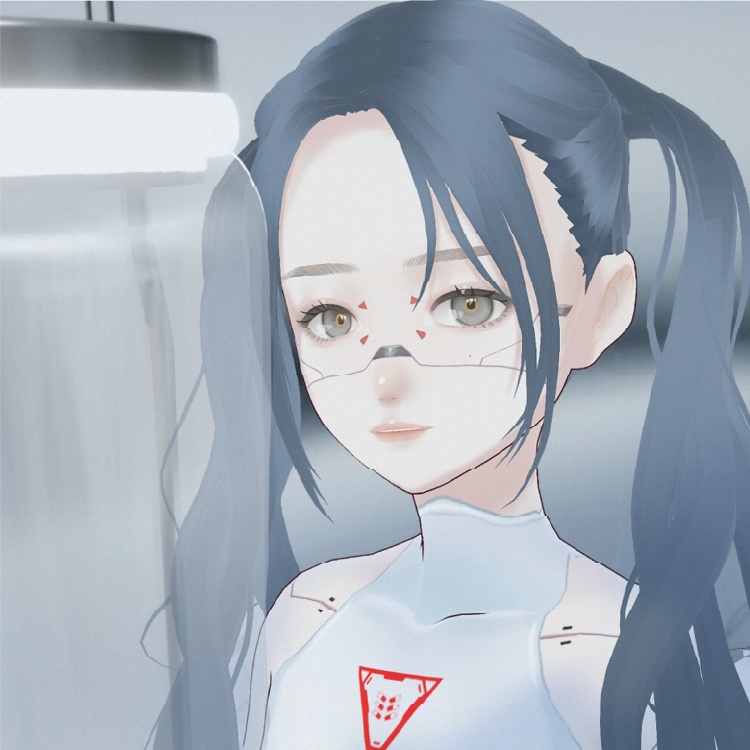 【Vroid 衣装】cyber doll