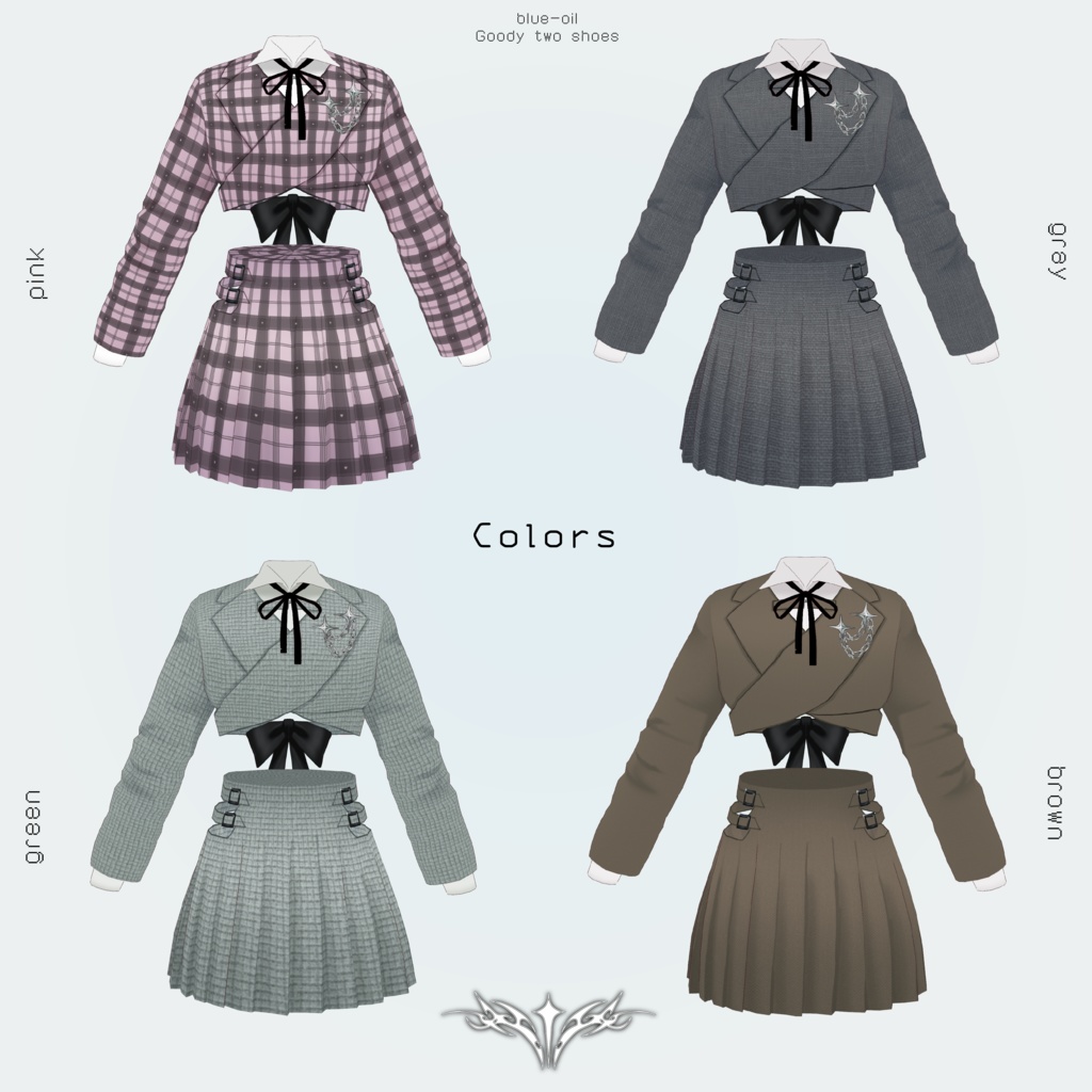 【VRoid衣装】Goody two shoes