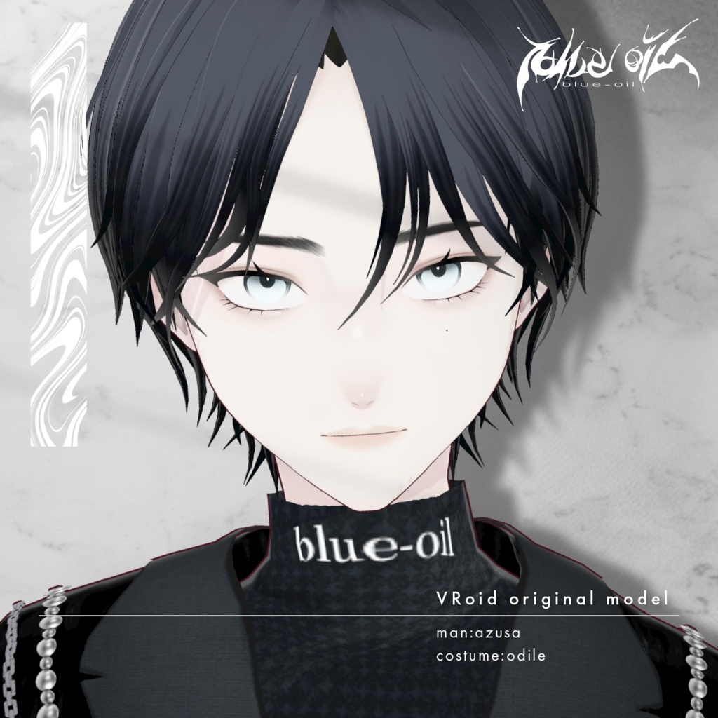 【 #VRoid 】オリジナルアバター 梓-azusa / 祈波-orinami #blueoil