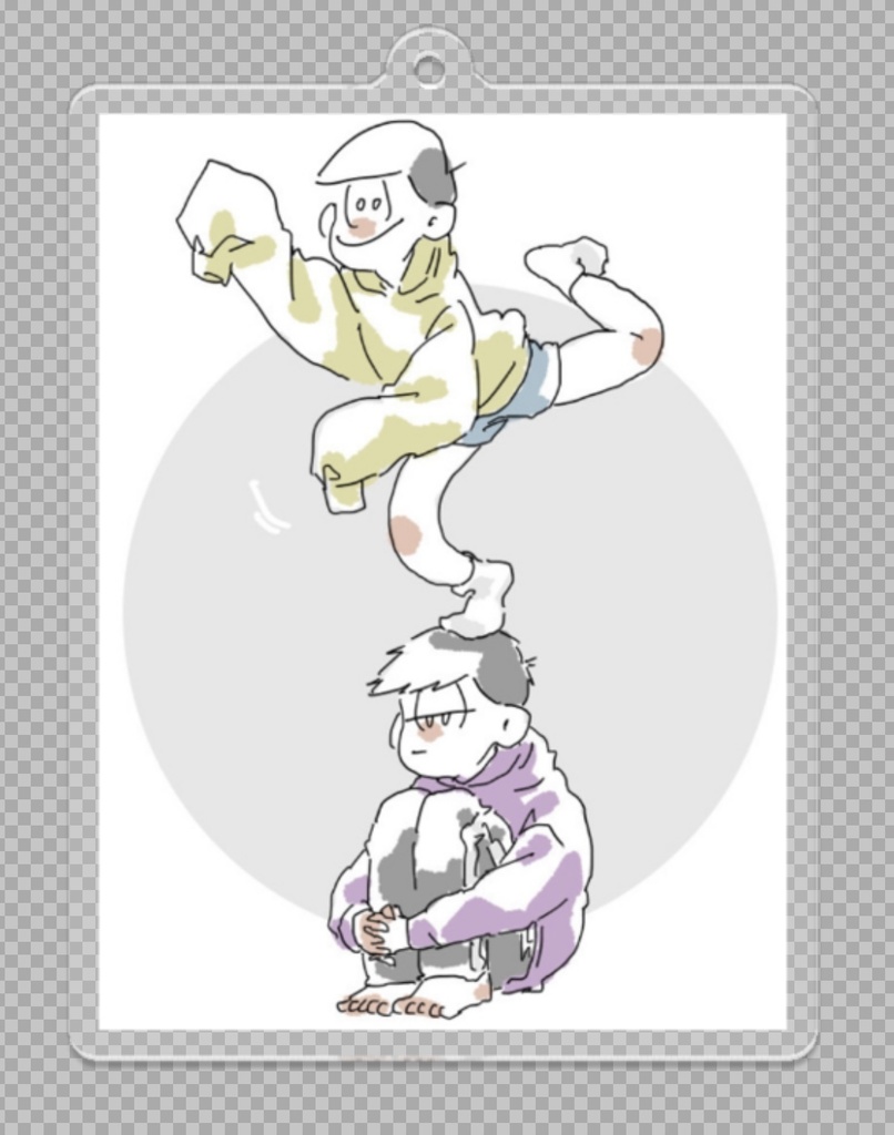 数字ちゃんアクキー