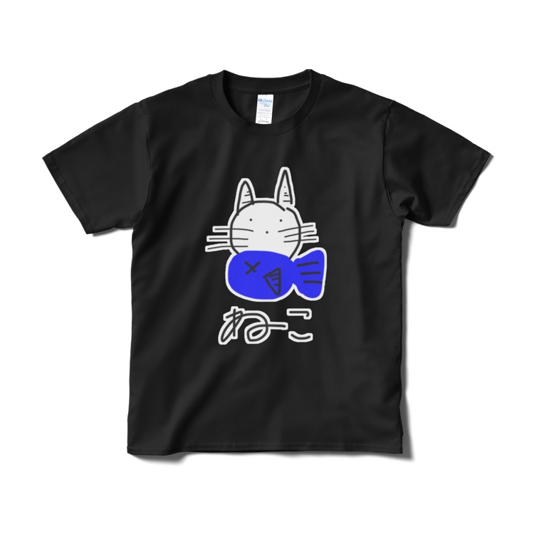 ねこ。Tシャツ