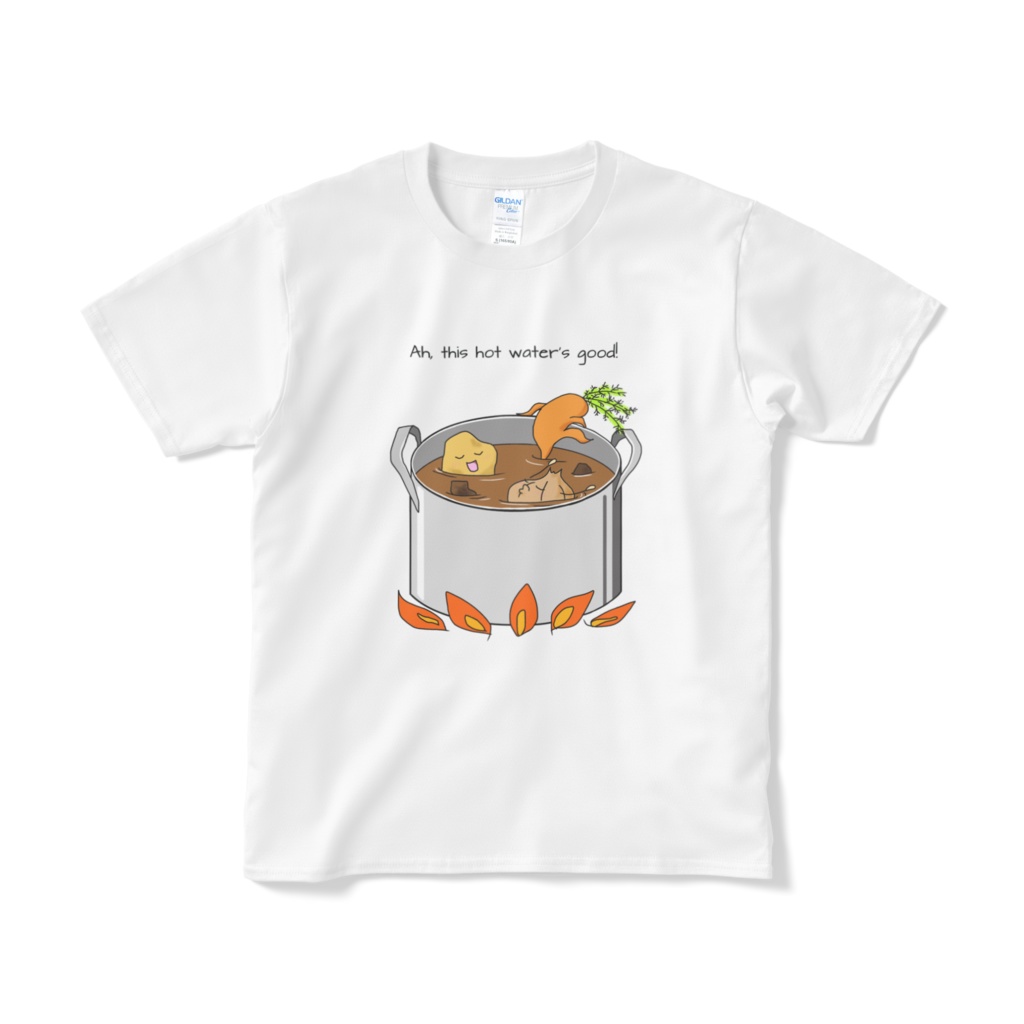 いい湯だな。Tシャツ