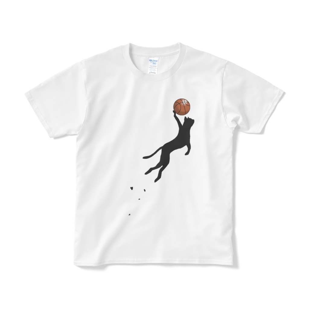 ニャンクシュート。Tシャツ