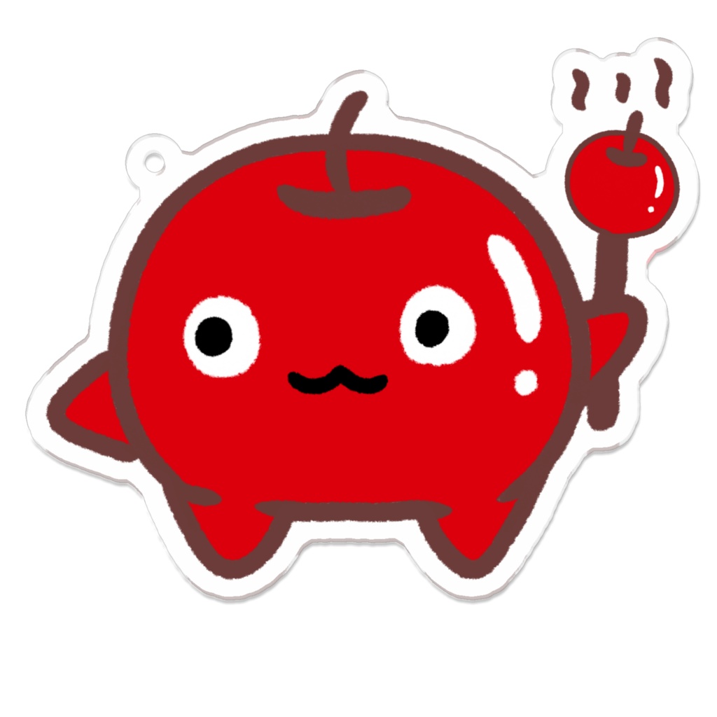りんごの妖精 りんりんキーホルダー