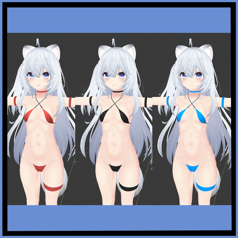 「狐雪」用衣装モデル 『MicroBikini』