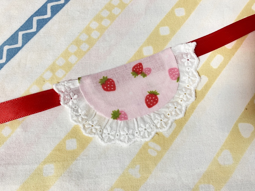 縫わずに作れるぬい用 スタイの型紙