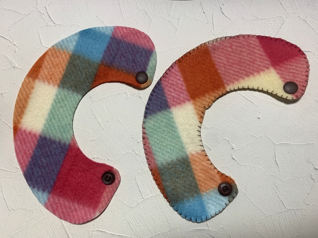 切るだけで作れるぬい用 ケープの型紙