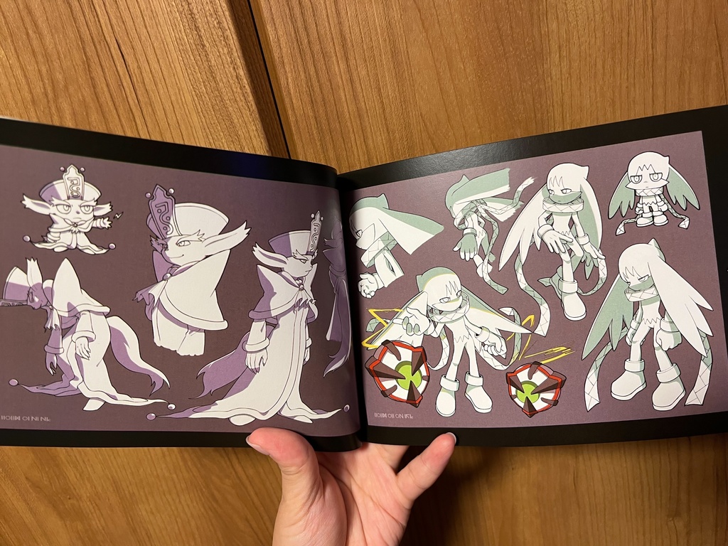 【新刊】風のクロノア 敵キャラらくがき本