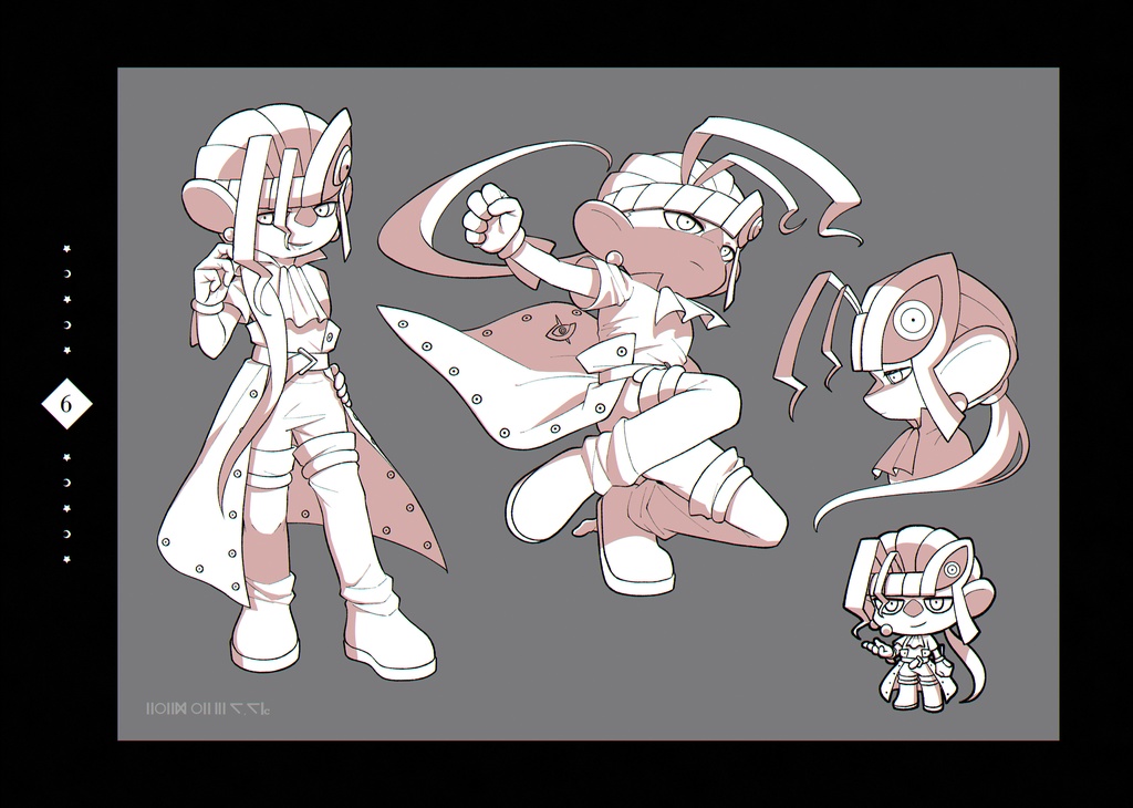 【新刊】風のクロノア 敵キャラらくがき本