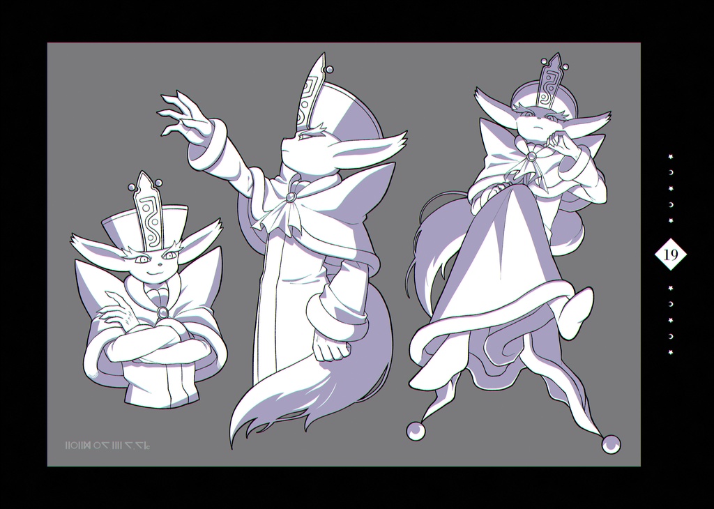 【新刊】風のクロノア 敵キャラらくがき本