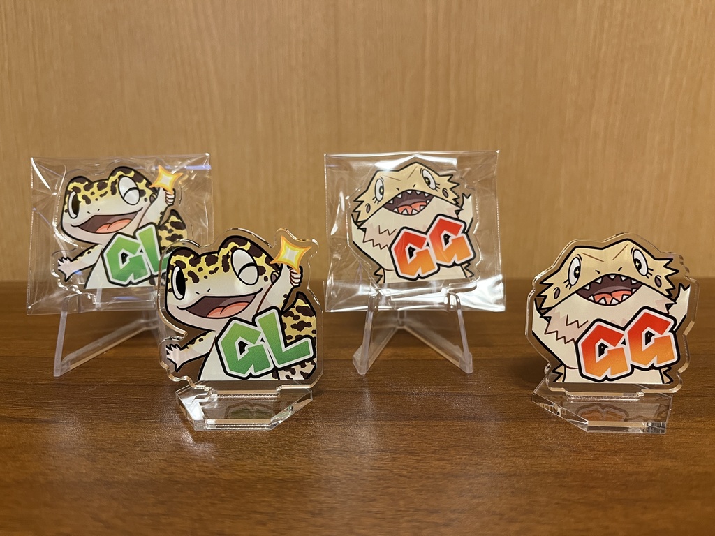 ゆきをGL&みそかつGGアクリルスタンド