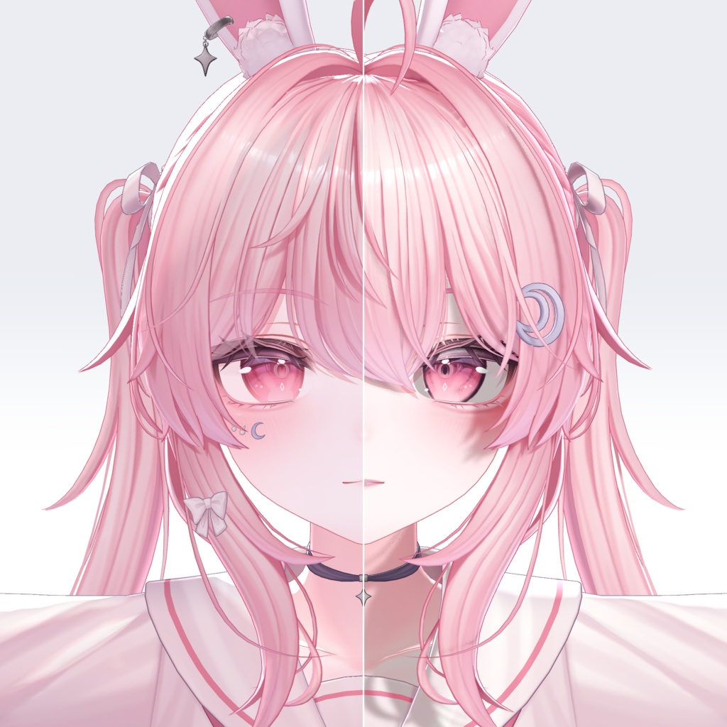 【VRChat 無料 Free】セレナ -Selena- Makeup & Eyelash/Eye Texture