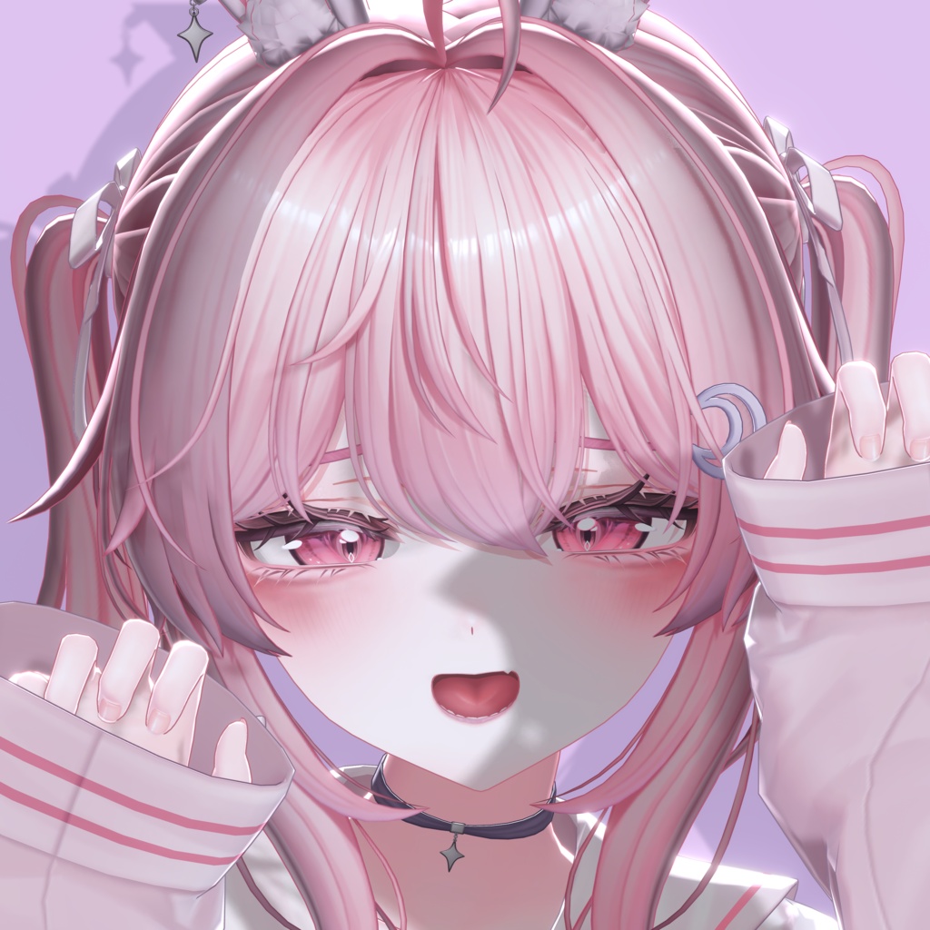 【VRChat 無料 Free】セレナ -Selena- Makeup & Eyelash/Eye Texture