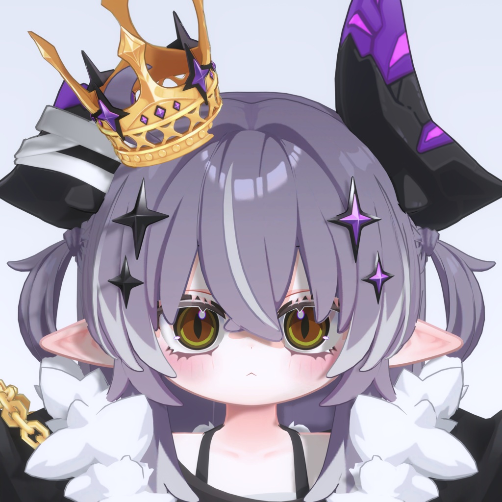 【VRChat 無料 Free有】邪竜メルヴィ(Melvii)-Makeup & Eyelash/Eye Texture