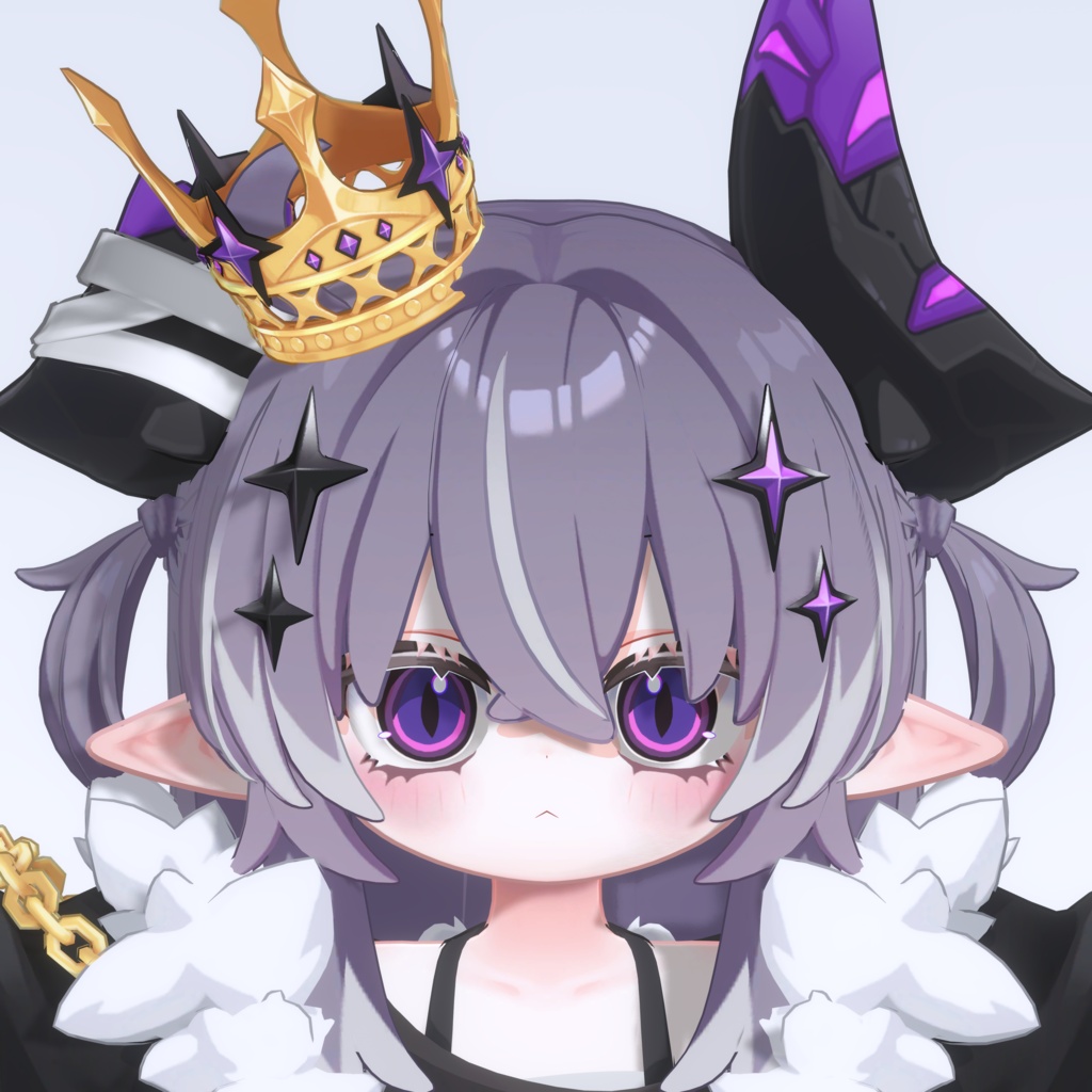 【VRChat 無料 Free有】邪竜メルヴィ(Melvii)-Makeup & Eyelash/Eye Texture