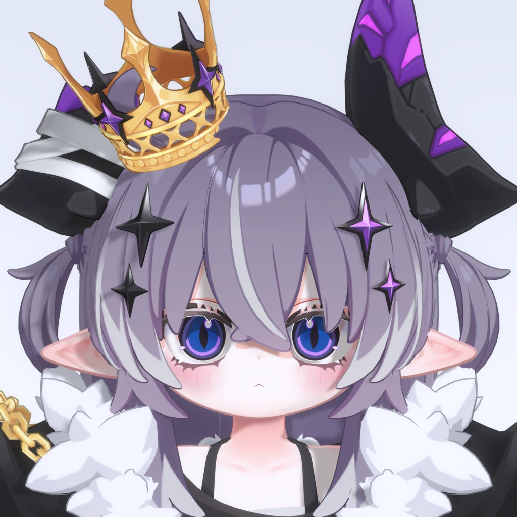 【VRChat 無料 Free有】邪竜メルヴィ(Melvii)-Makeup & Eyelash/Eye Texture