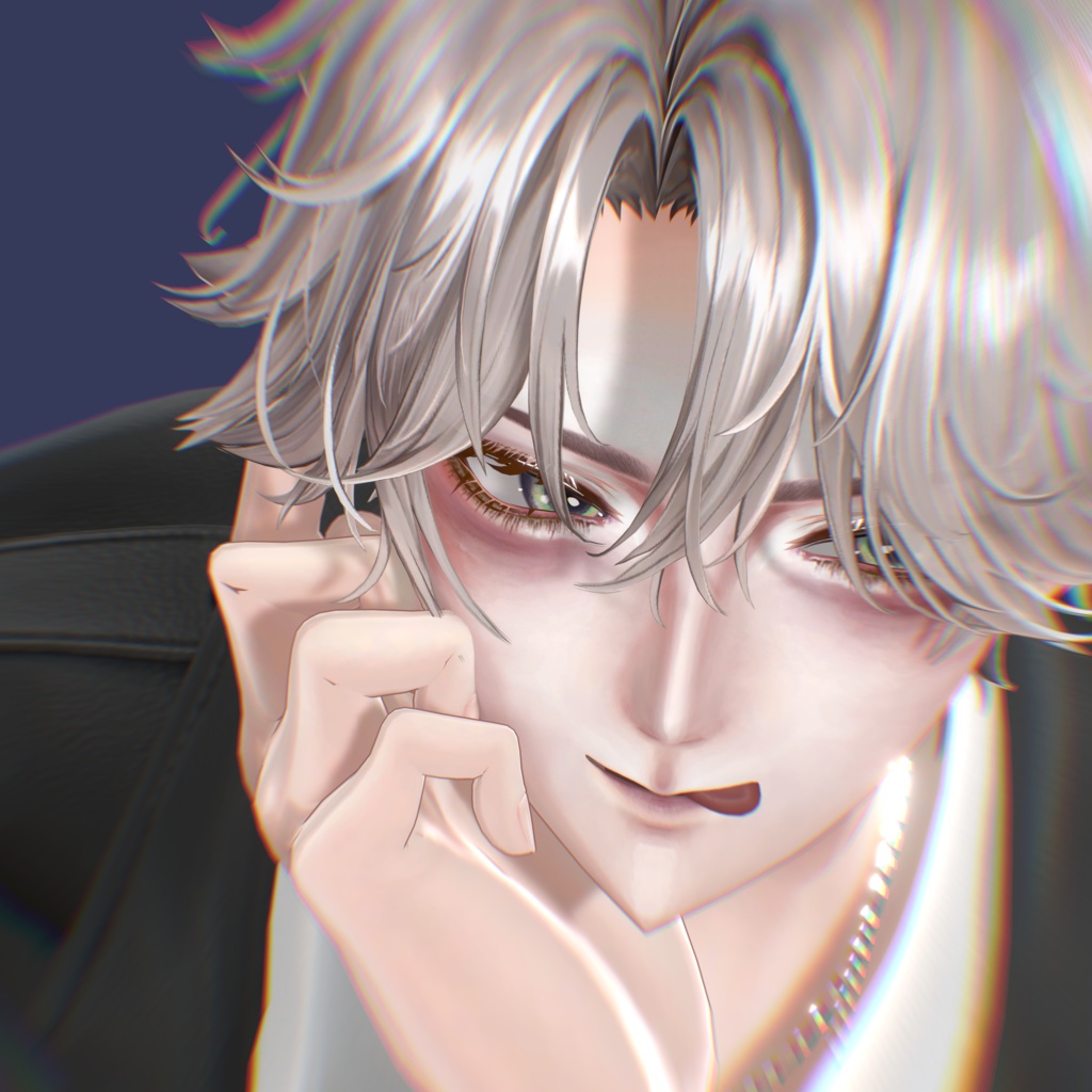 【VRChat 無料 Free有】悠莉-Yuri-Makeup+Eyelash+EyeTexture+EMI+FaceBlendshape
