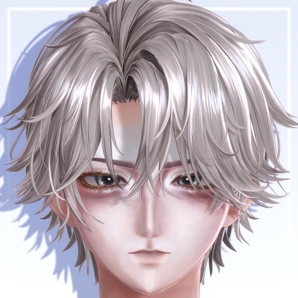 【VRChat 無料 Free有】悠莉-Yuri-Makeup+Eyelash+EyeTexture+EMI+FaceBlendshape