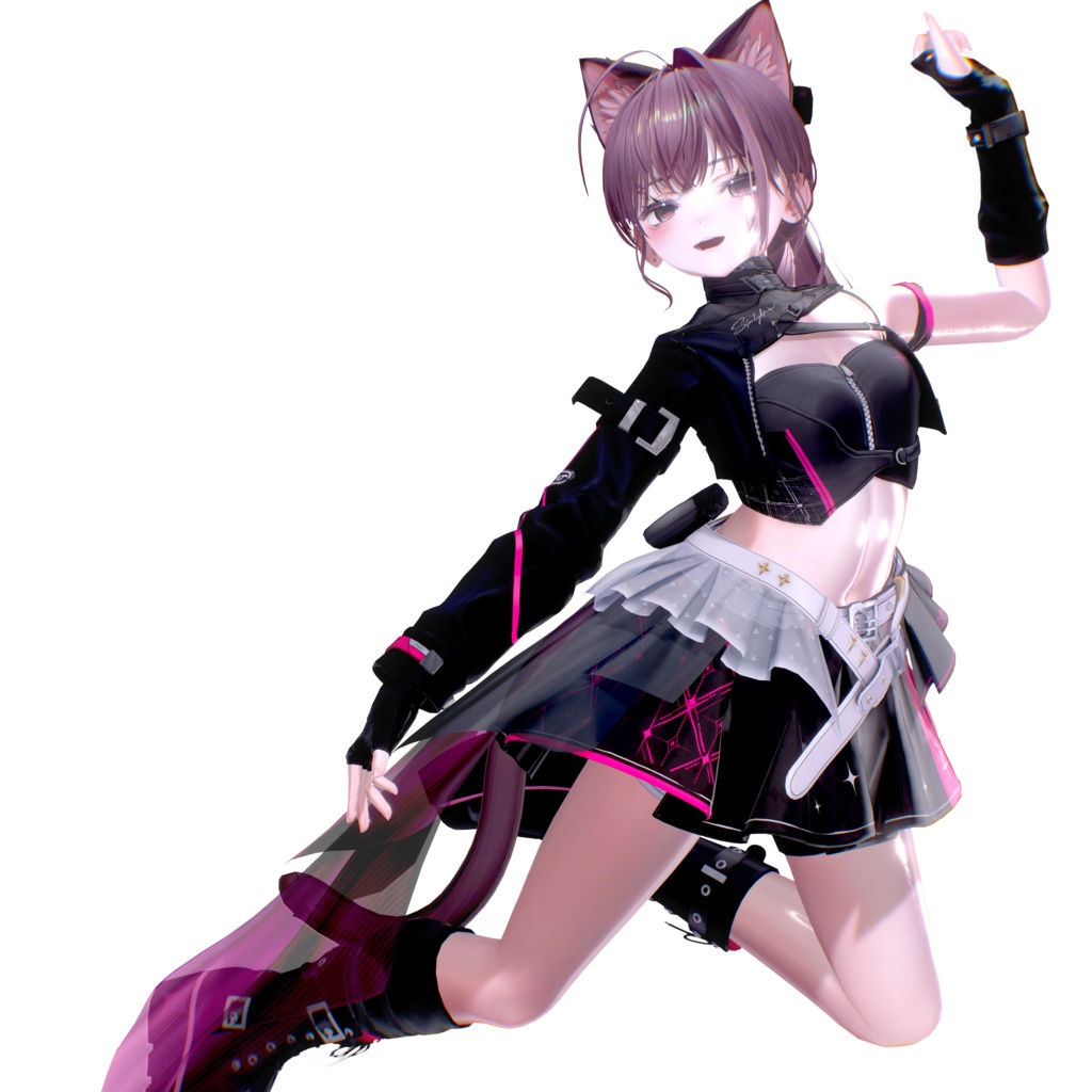 【VRChat 無料 Free 有】ミシェラ-Michella- Makeup & Eyelash/Eye Texture