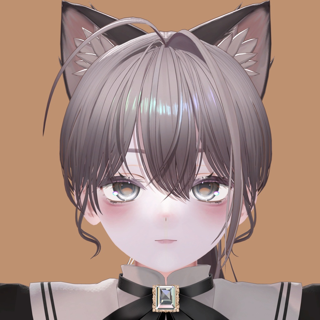 【VRChat 無料 Free 有】ミシェラ-Michella- Makeup & Eyelash/Eye Texture