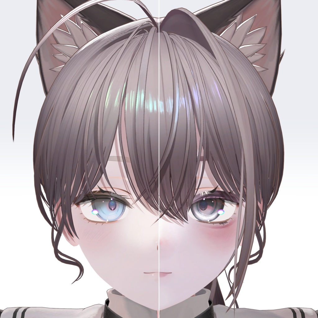 【VRChat 無料 Free 有】ミシェラ-Michella- Makeup & Eyelash/Eye Texture