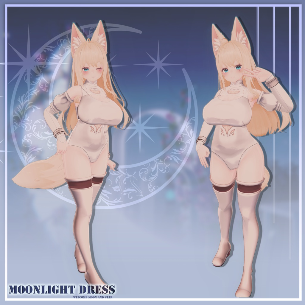 【セレスティア用】MoonLight Dress