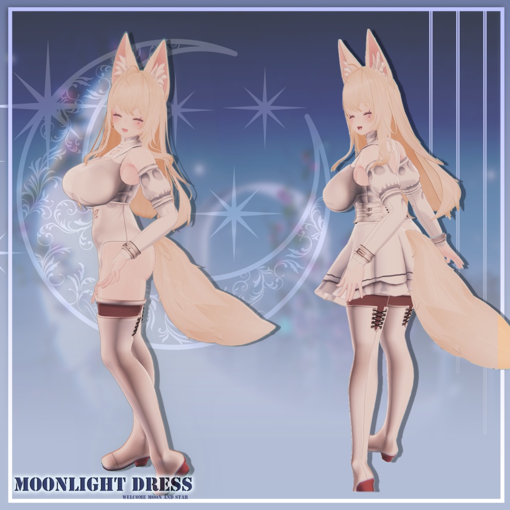 【セレスティア用】MoonLight Dress