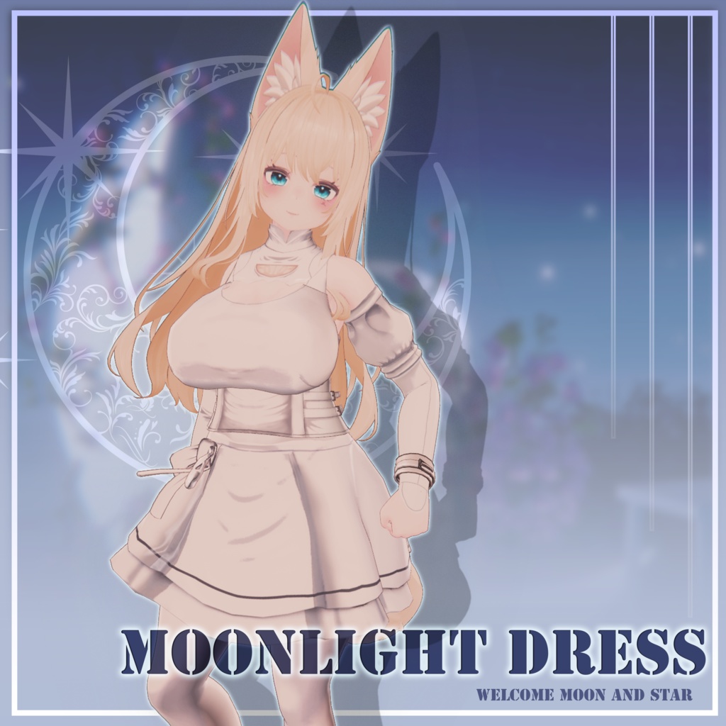 【セレスティア用】MoonLight Dress