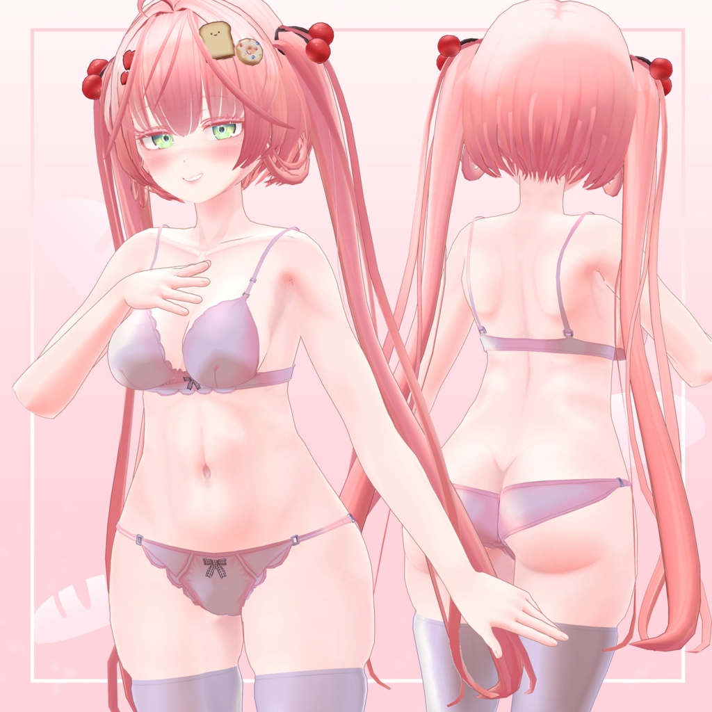 オリジナル3Dモデル「シュガ」