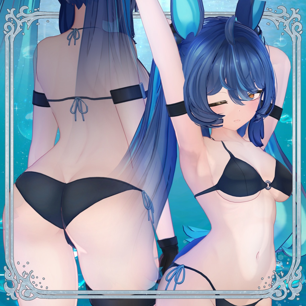 オリジナル3Dモデル『レイ』