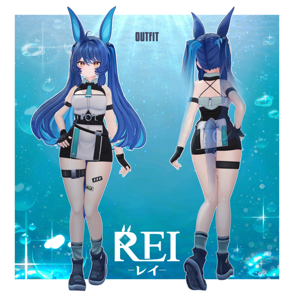 オリジナル3Dモデル『レイ』