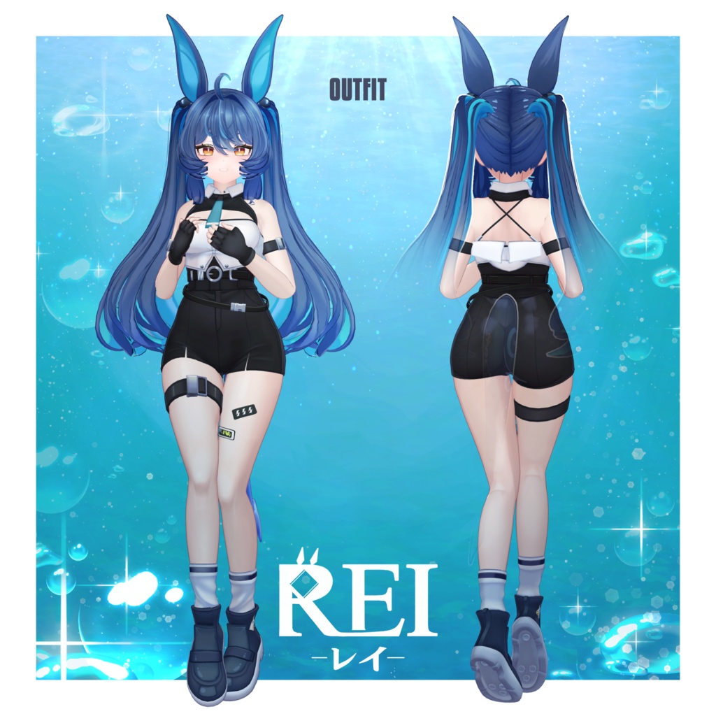 オリジナル3Dモデル『レイ』