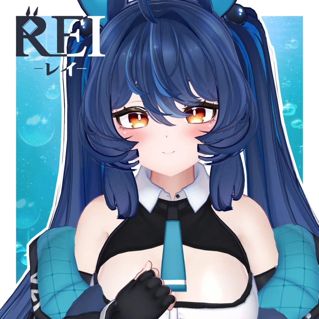 オリジナル3Dモデル『レイ』